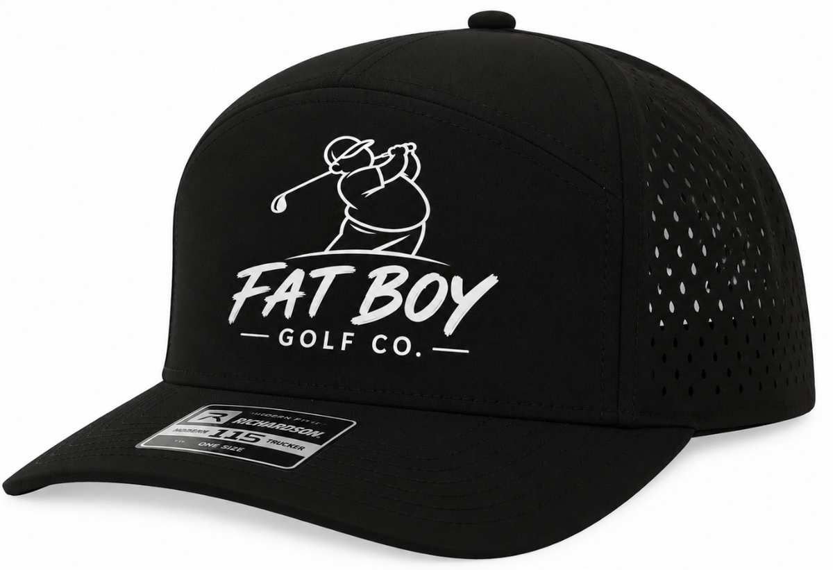FBGC 7 Panel Hat - Black