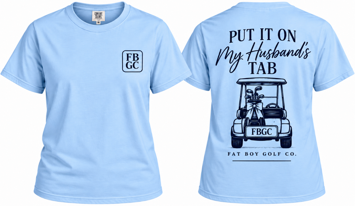 Blue - Husband's Tab T-Shirt