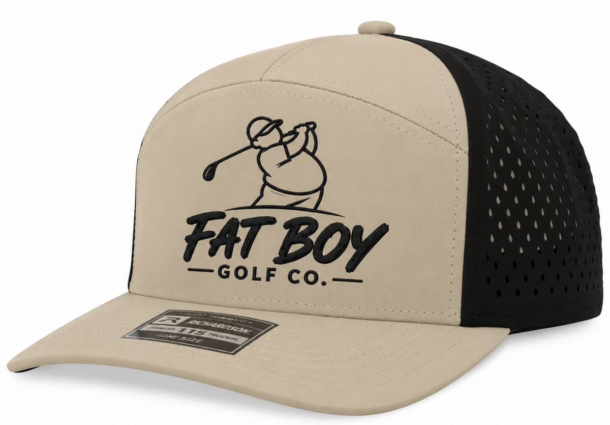 FBGC 7 Panel Hat - Tan/Blk